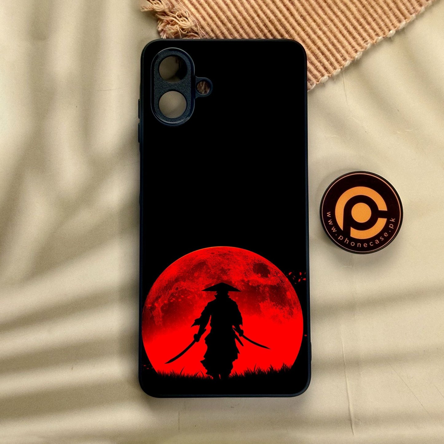 Samsung Galaxy A07 - Ninja Design 8 - Premium Metal Printed Soft Bumper Shock Proof Case