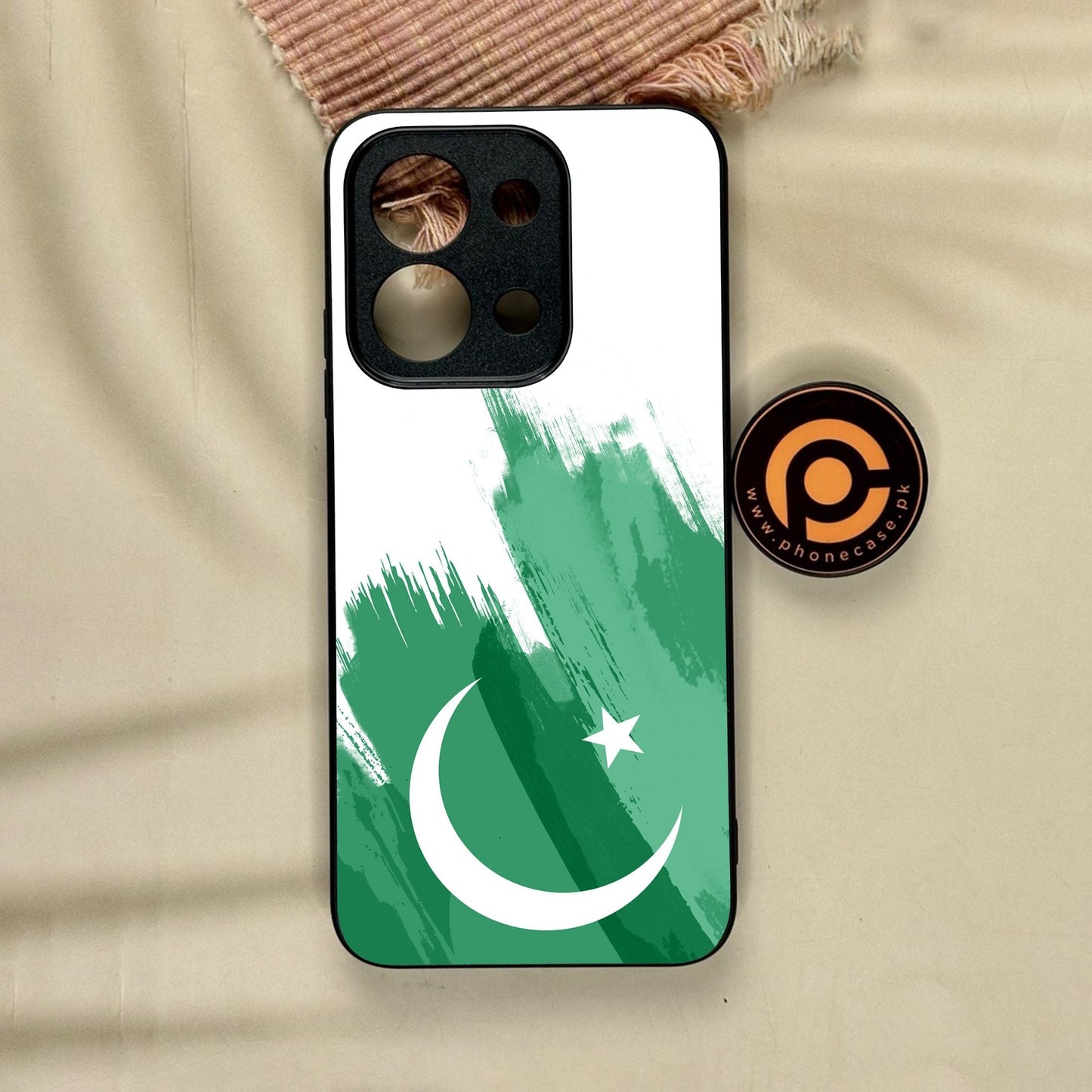 Xiaomi Redmi 15C - Pakistan Design 8 - Premium Metal Printed Soft Bumper Shock Proof Case