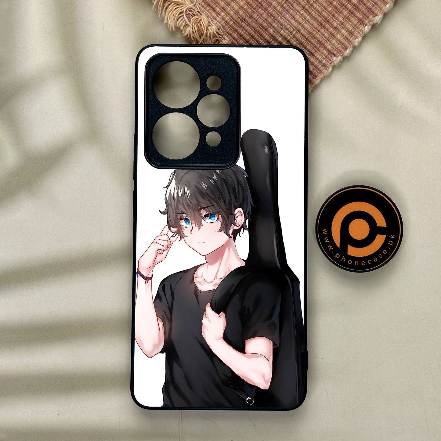 Realme 15 - Anime Series Design 2 - Premium Metal Printed Soft Bumper Shock Proof Case