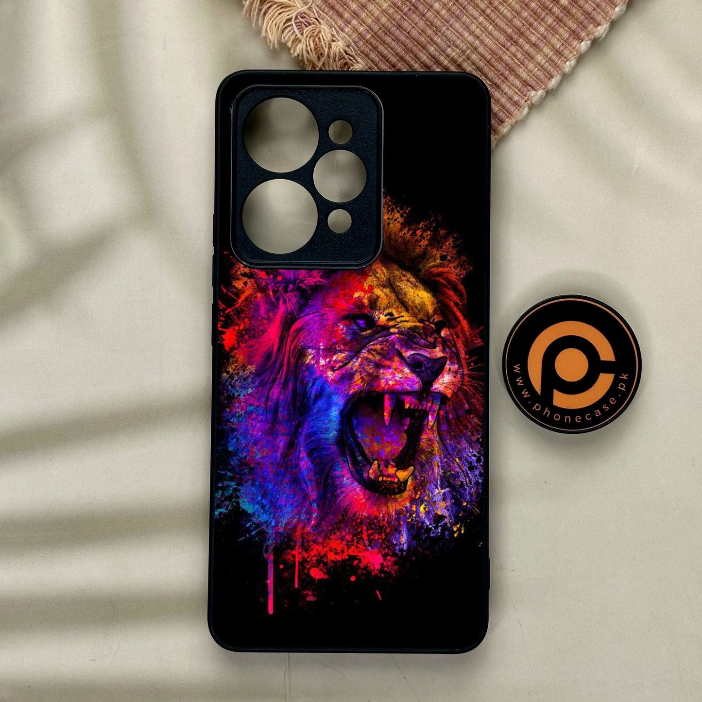 Realme 15 Pro - Tiger 2.0 Design 5 - Premium Metal Printed Soft Bumper Shock Proof Case