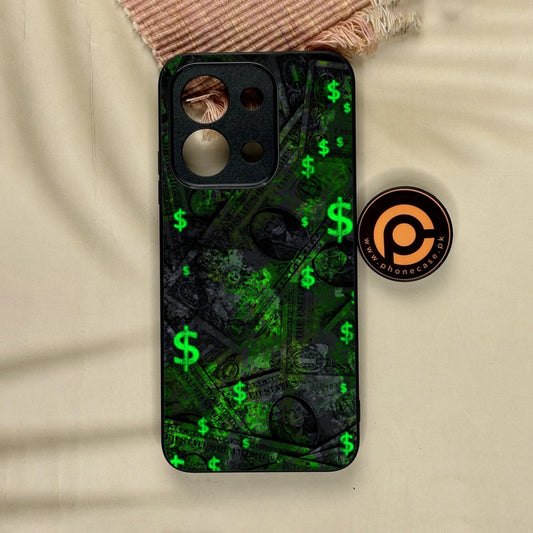 Xiaomi Redmi 15C - Dollar Design 5 - Premium Metal Printed Soft Bumper Shock Proof Case