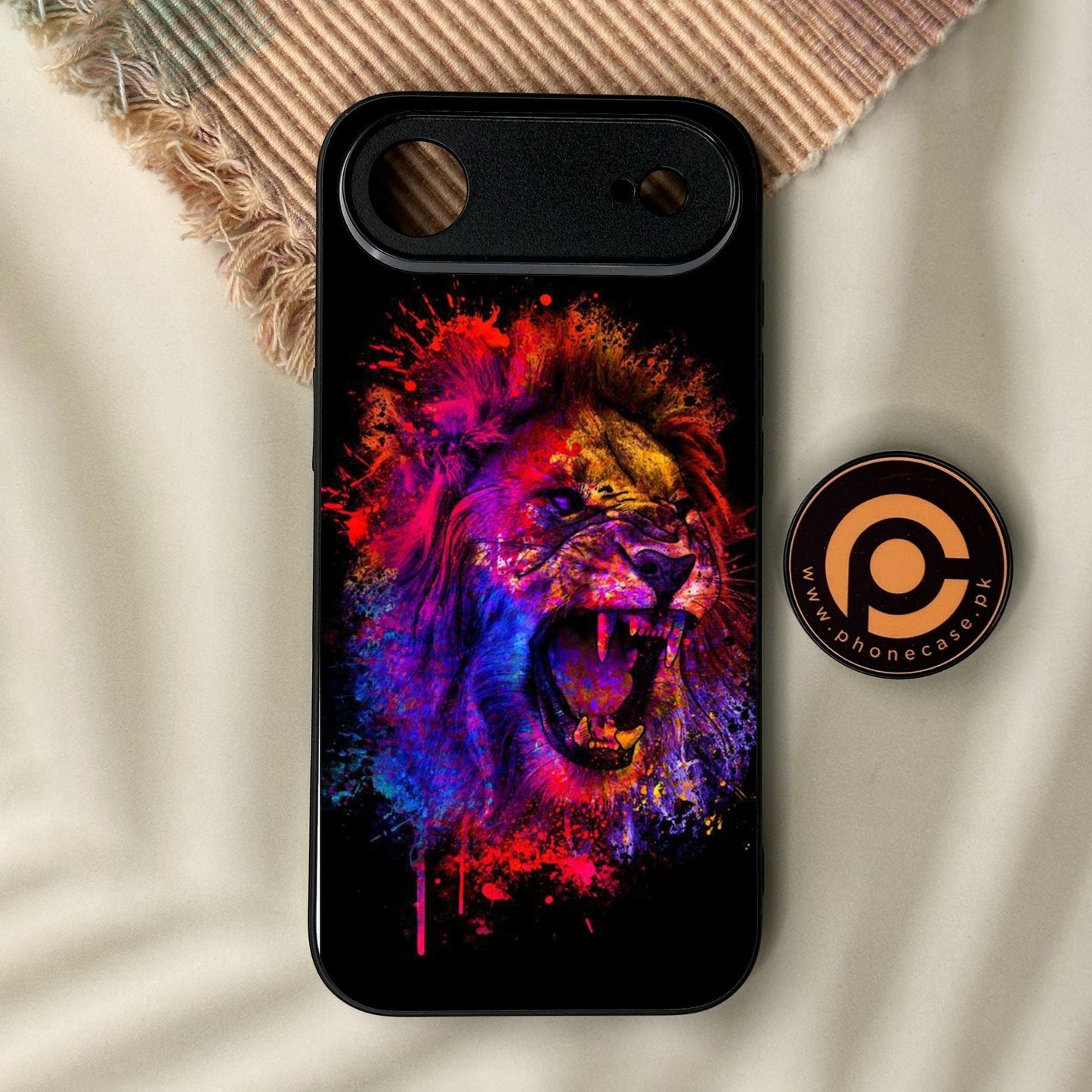iPhone Air - Tiger 2.0 Design 5 - Premium Metal Printed Soft Bumper Shock Proof Case