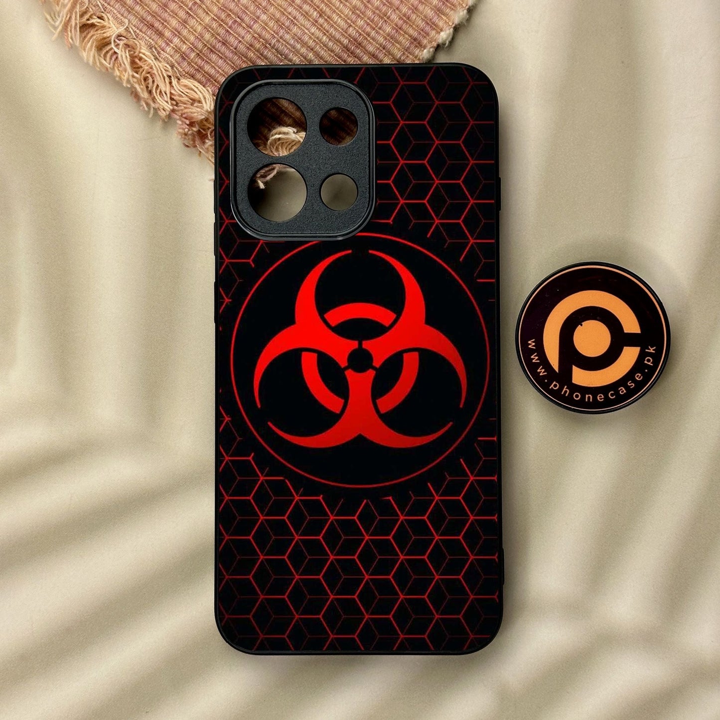 OnePlus 13T - Biohazard Design 8 - Premium Metal Printed Soft Bumper Shock Proof Case