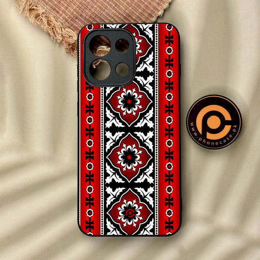 OnePlus 13s - Ajrak Design 1 - Premium Metal Printed Soft Bumper Shock Proof Case