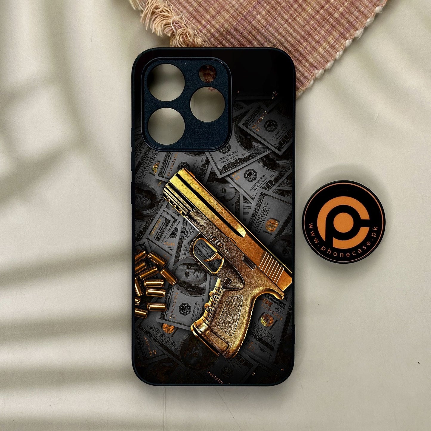 Realme 15T - Dollar Design 7 - Premium Metal Printed Soft Bumper Shock Proof Case