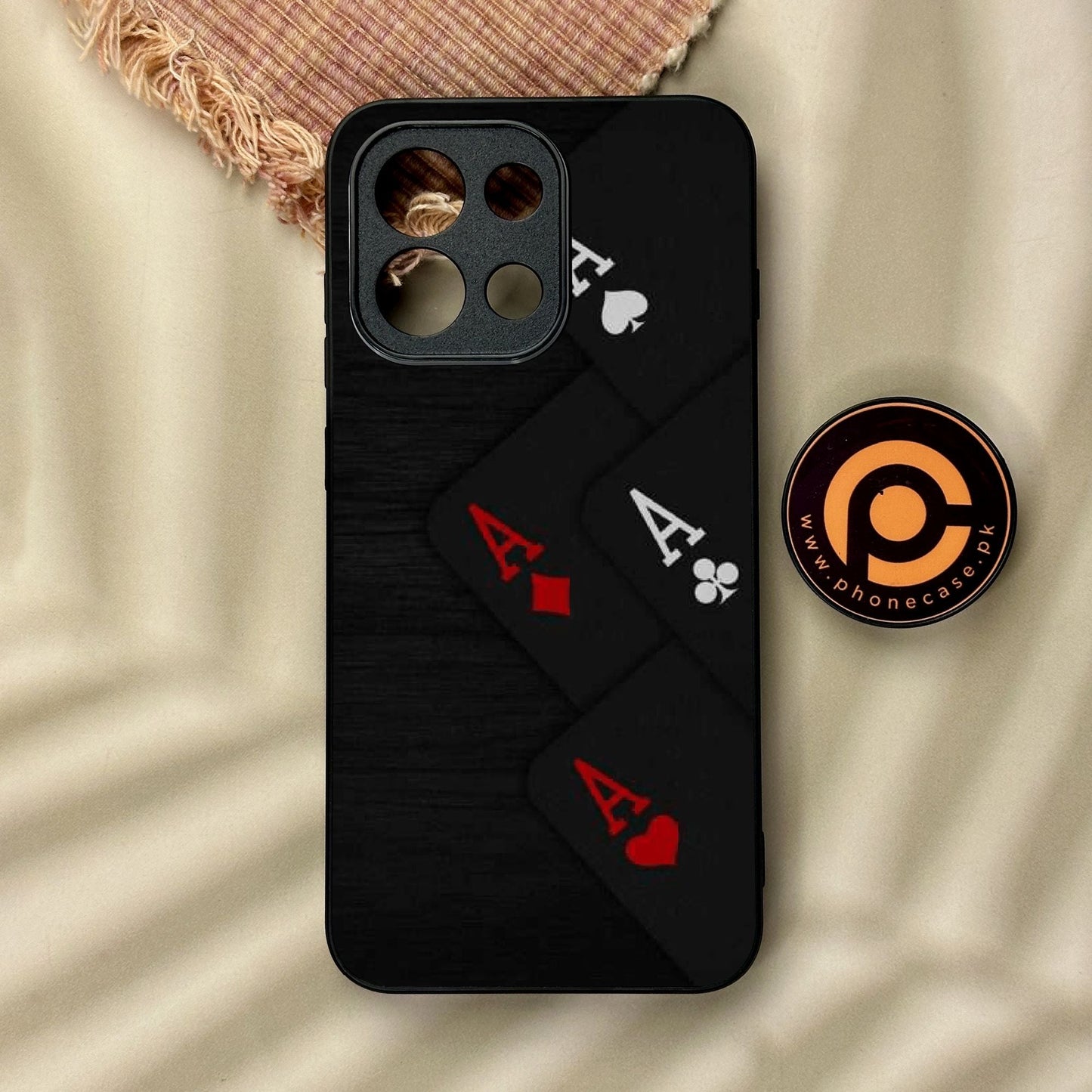 OnePlus 13T - Black Art Design 5 - Premium Metal Printed Soft Bumper Shock Proof Case