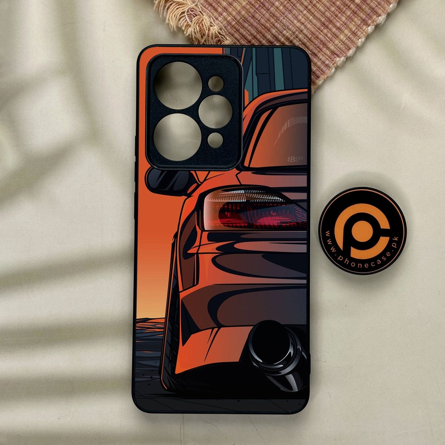 Realme 15 - Racing Series 2.0 Design 4 - Premium Metal Printed Soft Bumper Shock Proof Case