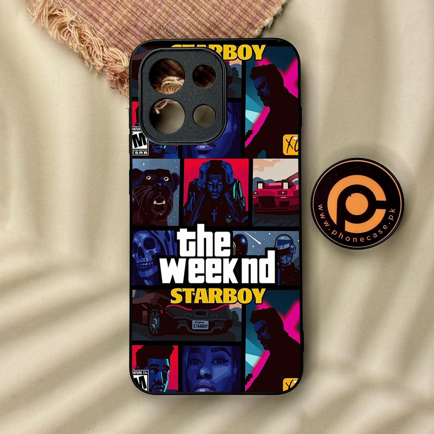 OnePlus 13T - The Weeknd Star Boy - Premium Metal Printed Soft Bumper Shock Proof Case