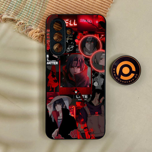 Samsung Galaxy A17 - Itachi Aesthetic - Premium Metal Printed Soft Bumper Shock Proof Case