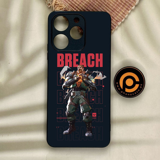 Realme Note 70 - Battle-Ready Design 6 - Premium Metal Printed Soft Bumper Shock Proof Case