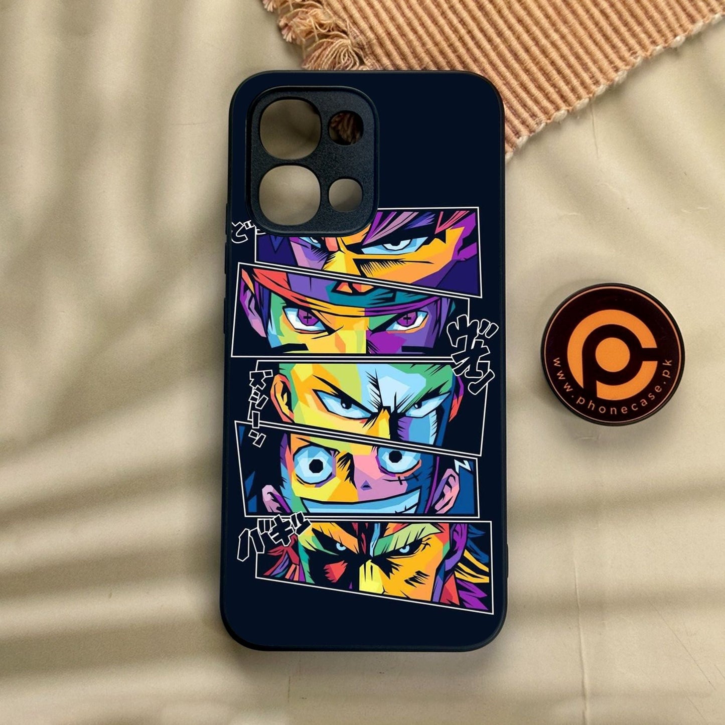 Oppo A6 Pro - Anime 2.0 Design 8 - Premium Metal Printed Soft Bumper Shock Proof Case
