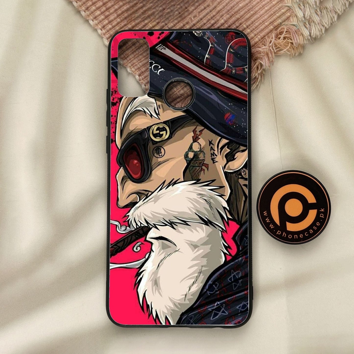 Honor 9X Lite - Master Roshi - Premium Metal Printed Soft Bumper Shock Proof Case