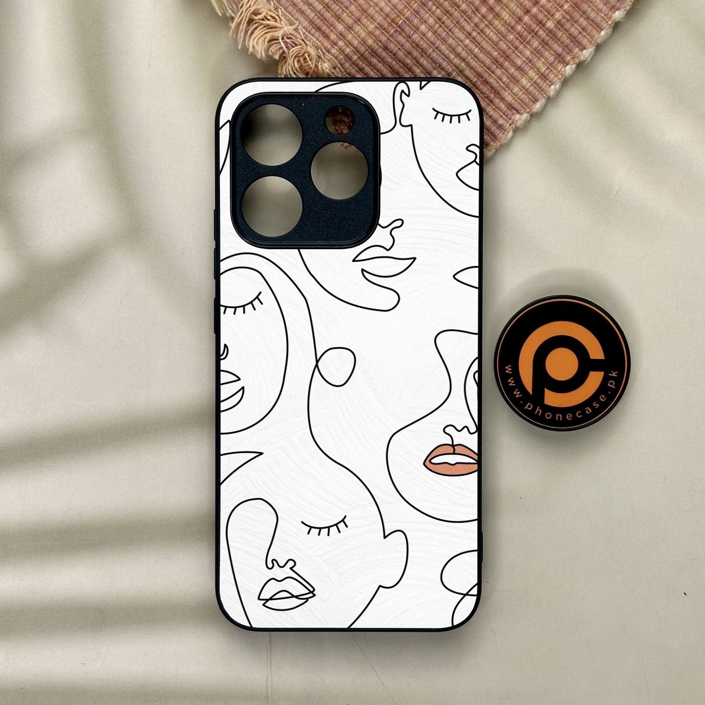 Realme 15T - Girls Design 1 - Premium Metal Printed Soft Bumper Shock Proof Case