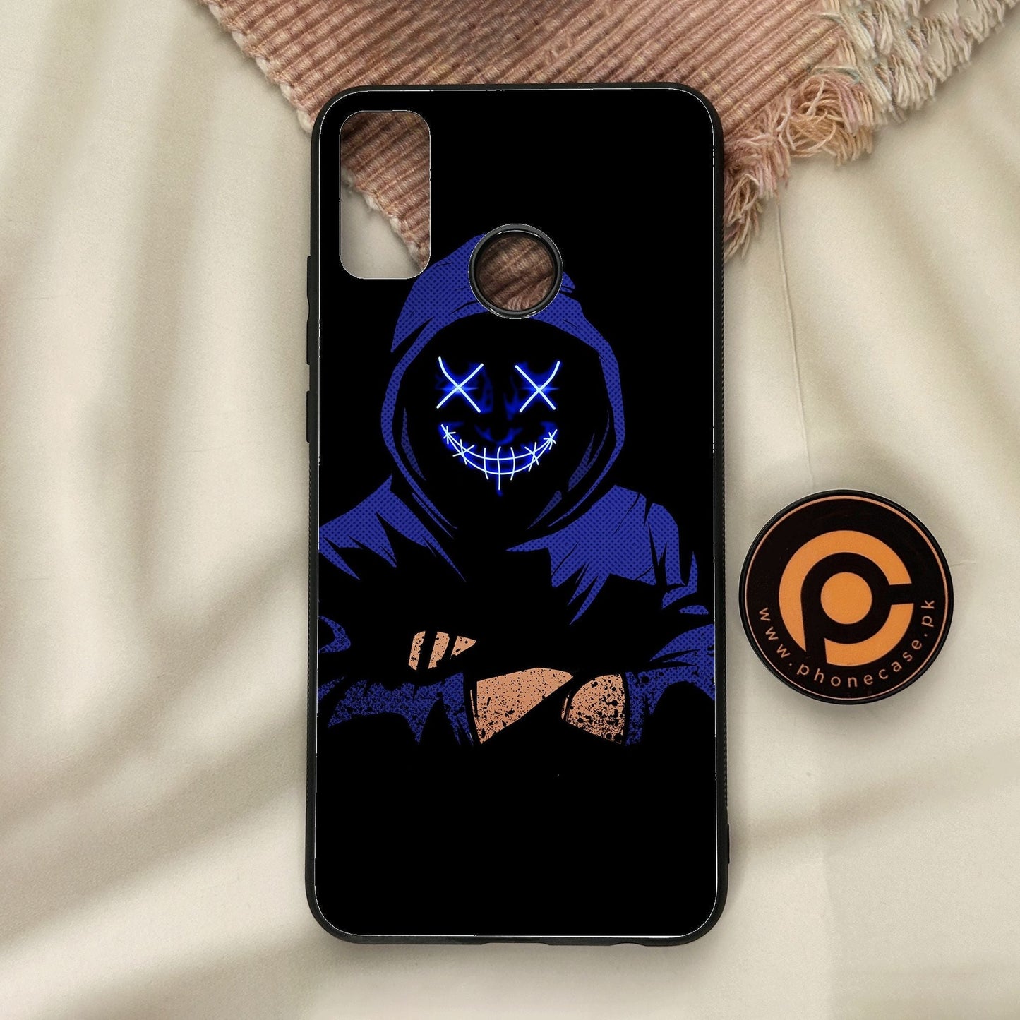 Honor 9X Lite - Anonymous 2.0 Design 10 - Premium Metal Printed Soft Bumper Shock Proof Case