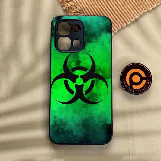 Oppo A6 Pro - Biohazard Design 7 - Premium Metal Printed Soft Bumper Shock Proof Case