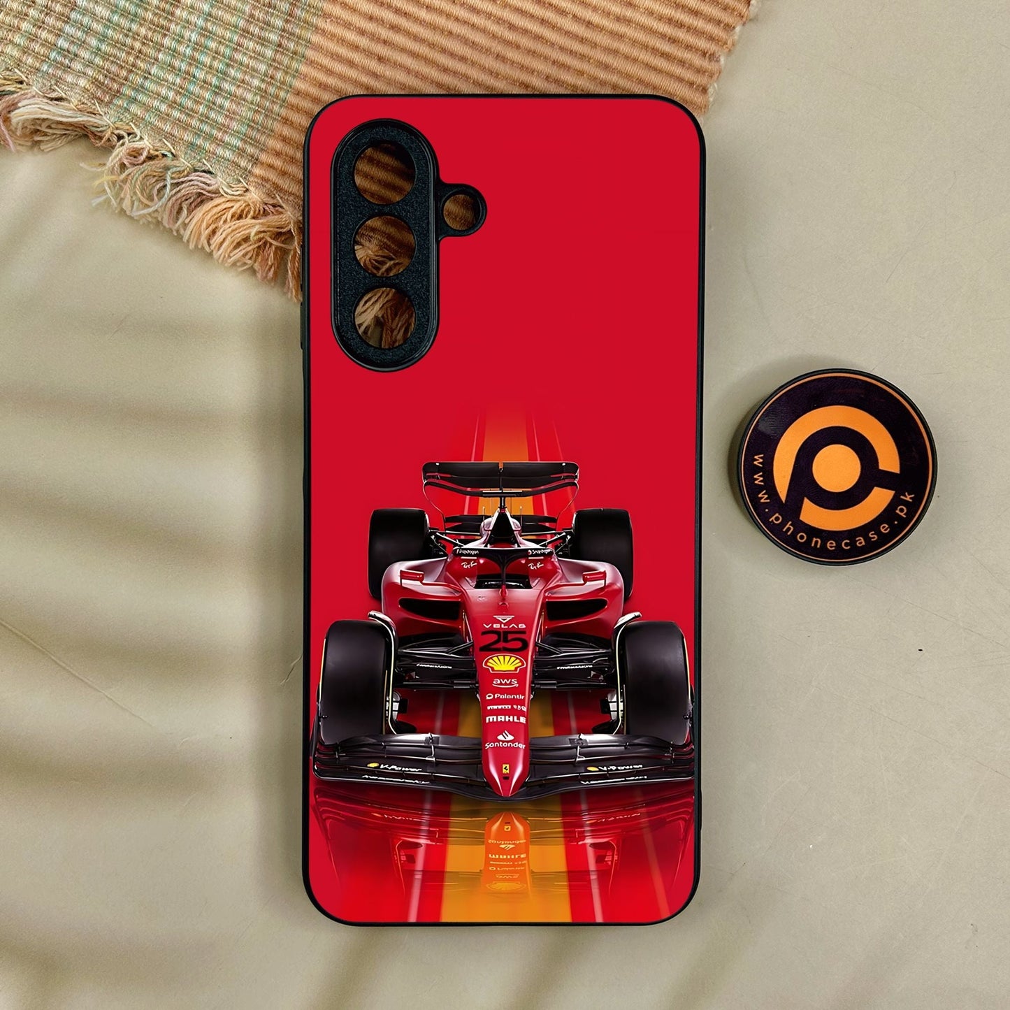 Samsung Galaxy A17 - Formula 1 Design - Premium Metal Printed Soft Bumper Shock Proof Case