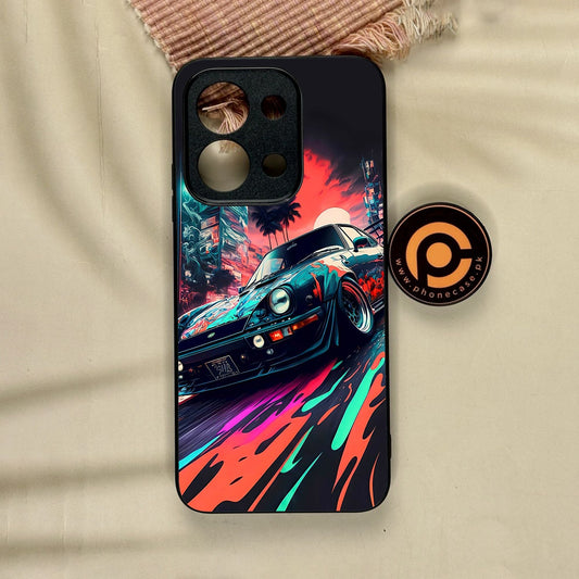 Xiaomi Redmi 15C - Racing Series 2.0 Design 7 - Premium Metal Printed Soft Bumper Shock Proof Case