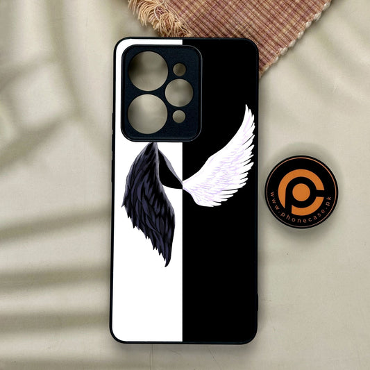 Realme 15 - Angel 2.0 Design 5 - Premium Metal Printed Soft Bumper Shock Proof Case