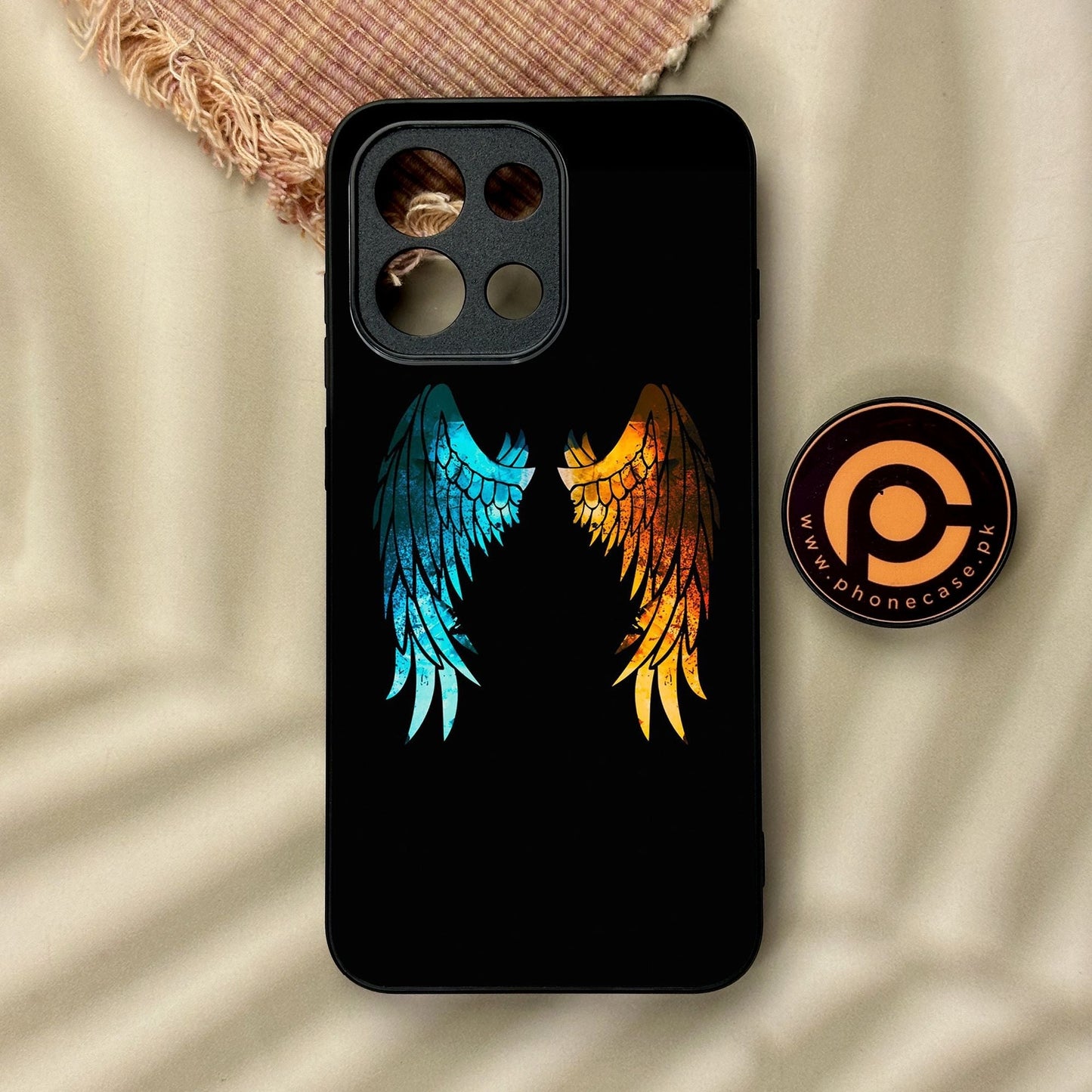 OnePlus 13T - Angel 2.0 Design 8 - Premium Metal Printed Soft Bumper Shock Proof Case