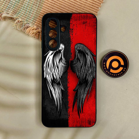 Samsung Galaxy A17 - Angel 2.0 Design 10 - Premium Metal Printed Soft Bumper Shock Proof Case