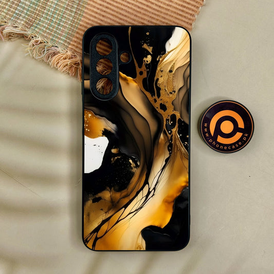 Samsung Galaxy A17 - Liquid Design 10 - Premium Metal Printed Soft Bumper Shock Proof Case