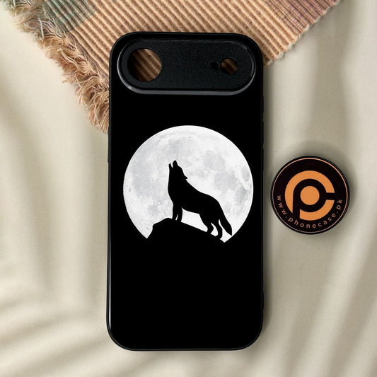 iPhone Air - Wolf Design 3 - Premium Metal Printed Soft Bumper Shock Proof Case
