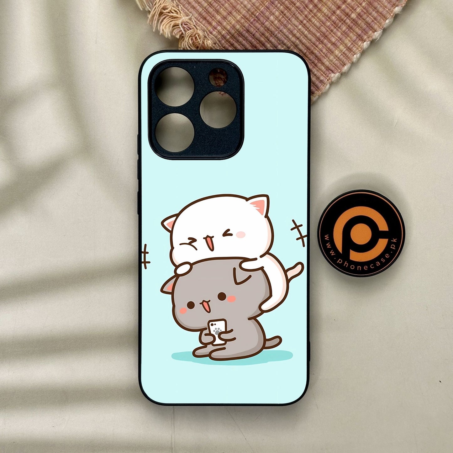 Realme 15T - Cute Bubu Dudu Design 1 - Premium Metal Printed Soft Bumper Shock Proof Case