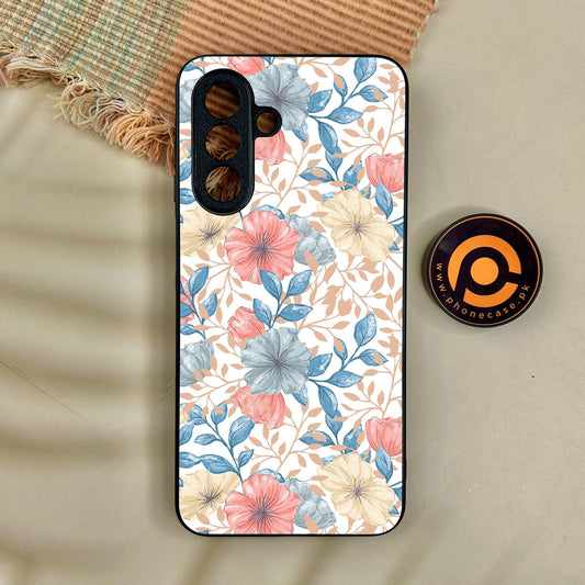 Samsung Galaxy A17 - Seamless Flower - Premium Metal Printed Soft Bumper Shock Proof Case