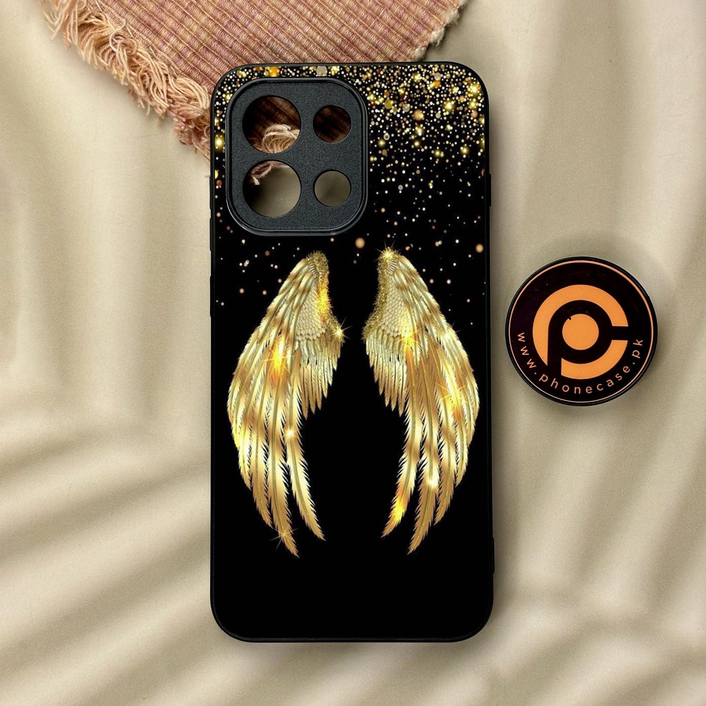 OnePlus 13s - Angel Wings Design 1 - Premium Metal Printed Soft Bumper Shock Proof Case