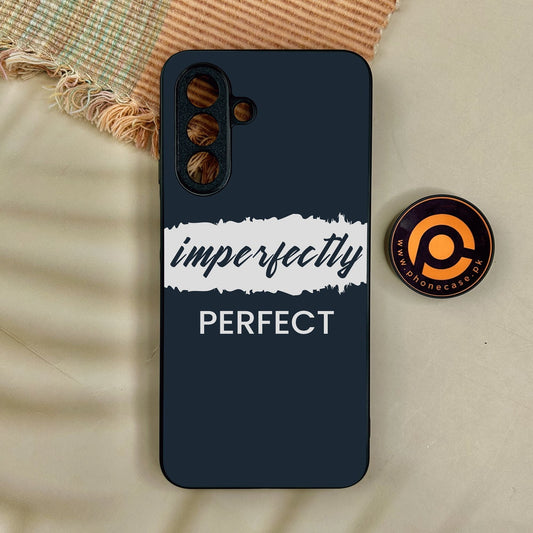 Samsung Galaxy A17 - Imperfectly - Premium Metal Printed Soft Bumper Shock Proof Case