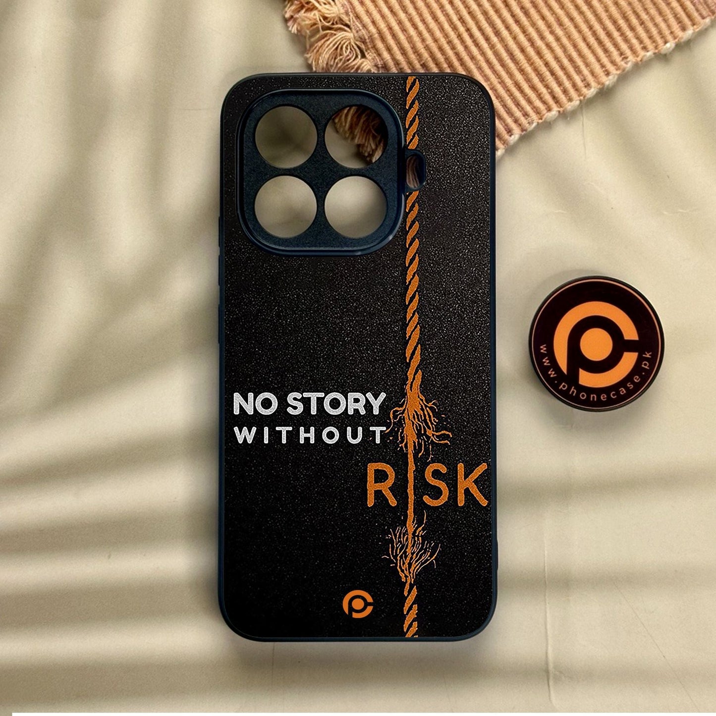 Xiaomi 15T Pro - The Risk Taker - Premium Metal Printed Soft Bumper Shock Proof Case