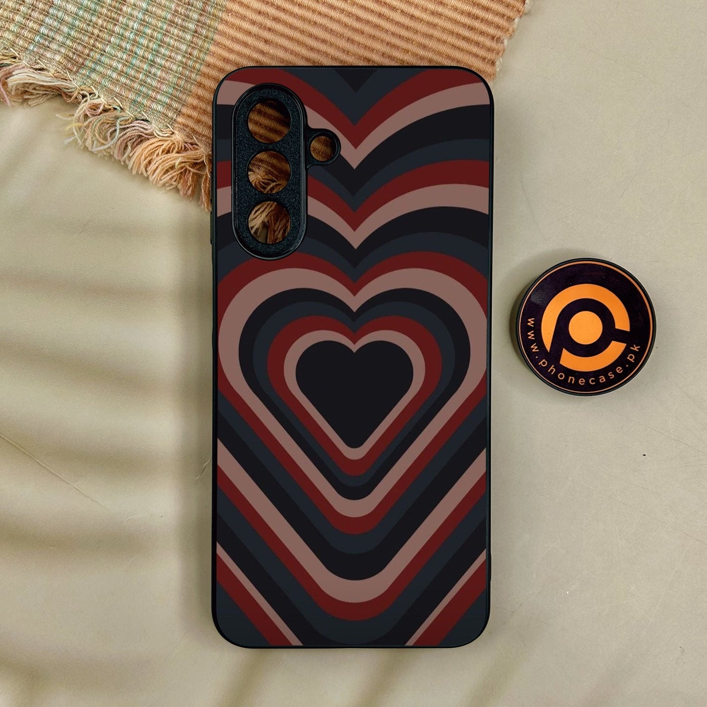 Samsung Galaxy A17 - Heart 2.0 Design 4 - Premium Metal Printed Soft Bumper Shock Proof Case