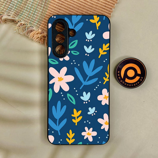 Samsung Galaxy A17 - Colorful Flowers - Premium Metal Printed Soft Bumper Shock Proof Case