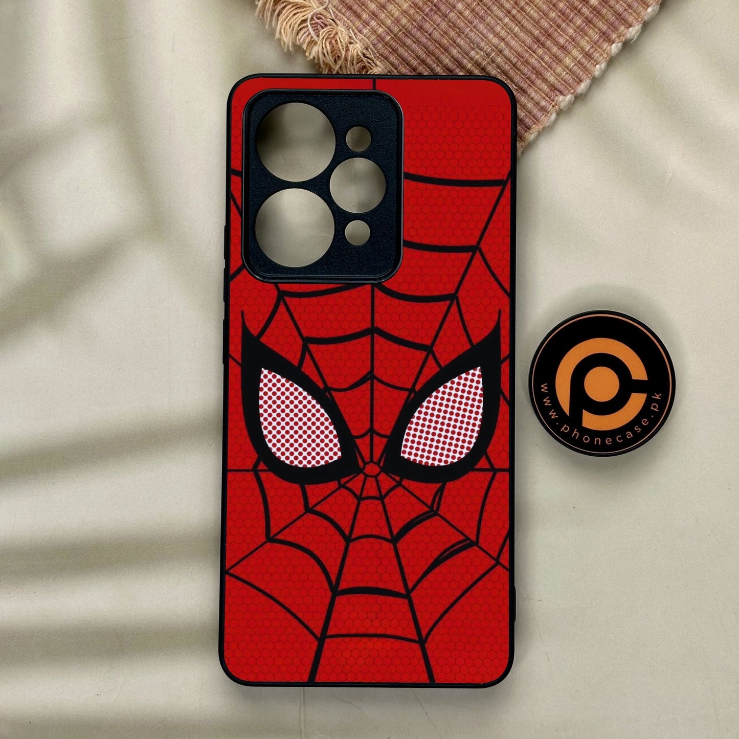 Realme 15 Pro - Web Of Heroism - Premium Metal Printed Soft Bumper Shock Proof Case