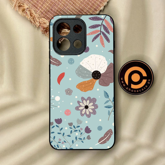 OnePlus 13s - Floral Series Design 5 - Premium Metal Printed Soft Bumper Shock Proof Case