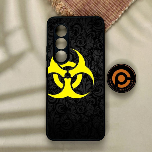 Itel S25 - Biohazard Design 10 - Premium Metal Printed Soft Bumper Shock Proof Case