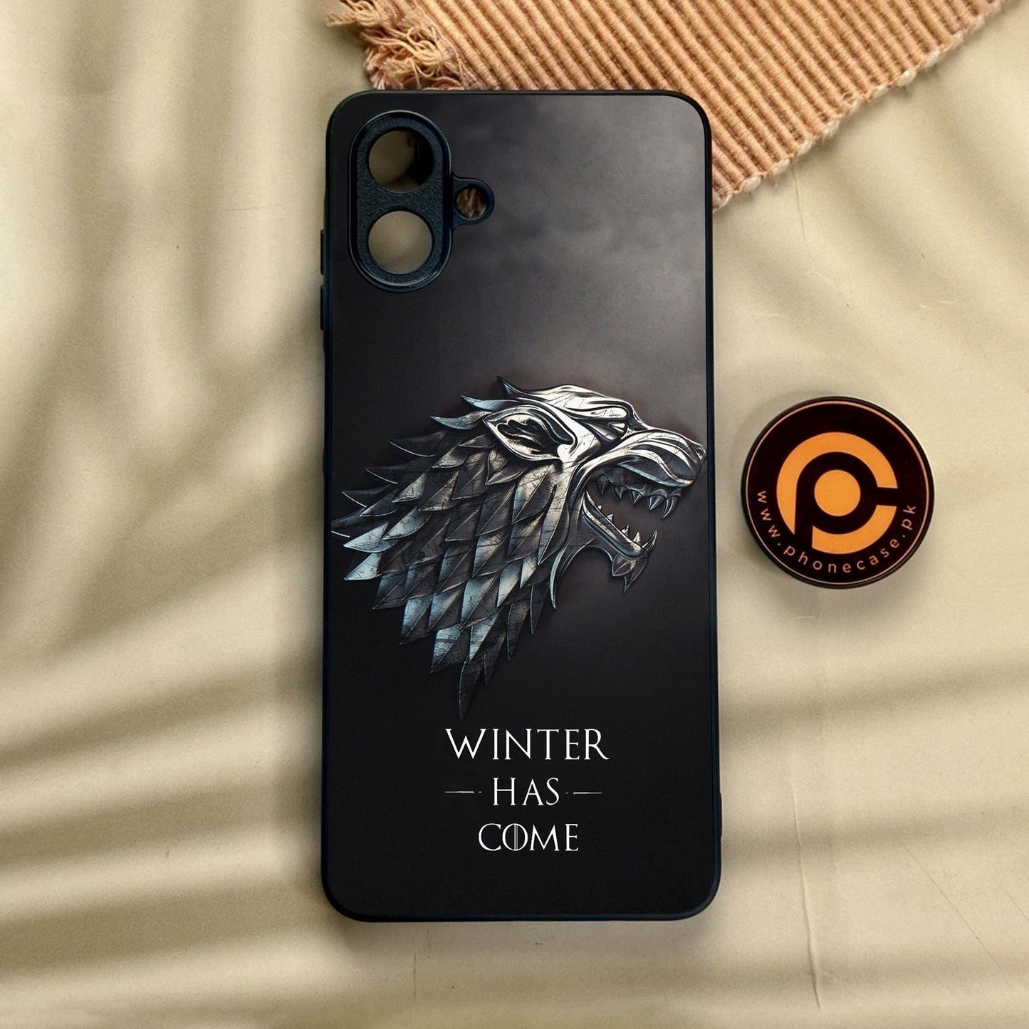 Samsung Galaxy A07 - Winter Has Come Got - Premium Metal Printed Soft Bumper Shock Proof Case