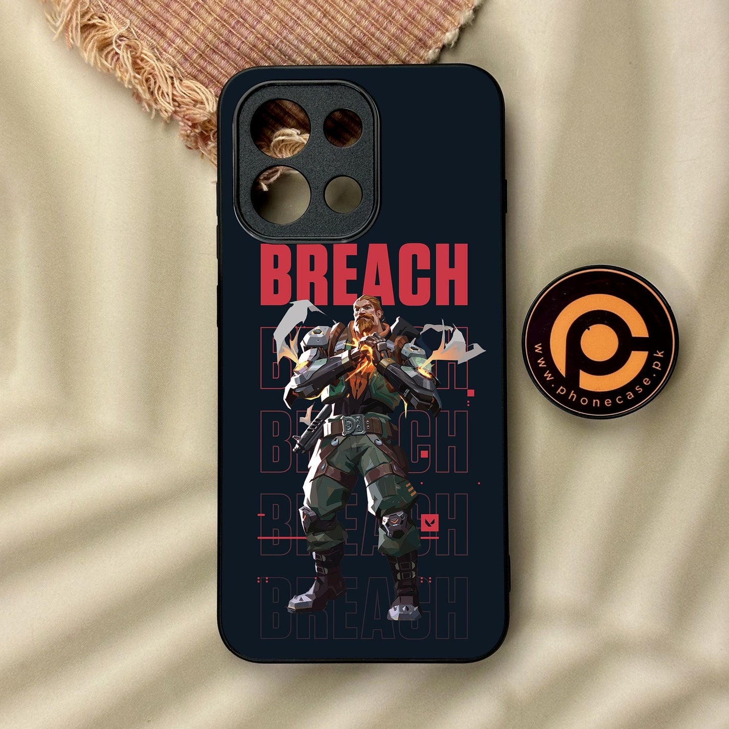 OnePlus 13s - Battle-Ready Design 6 - Premium Metal Printed Soft Bumper Shock Proof Case