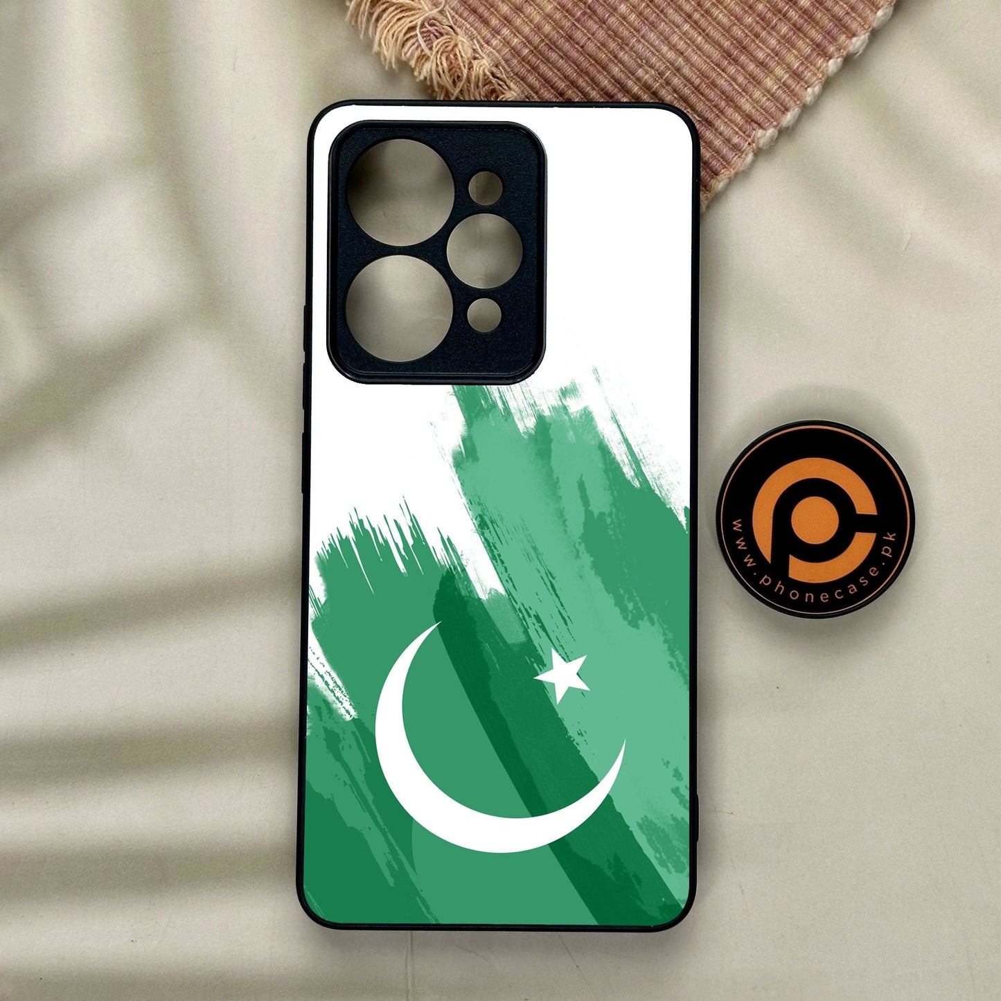 Realme 15 Pro - Pakistani Flag Design 8 - Premium Metal Printed Soft Bumper Shock Proof Case