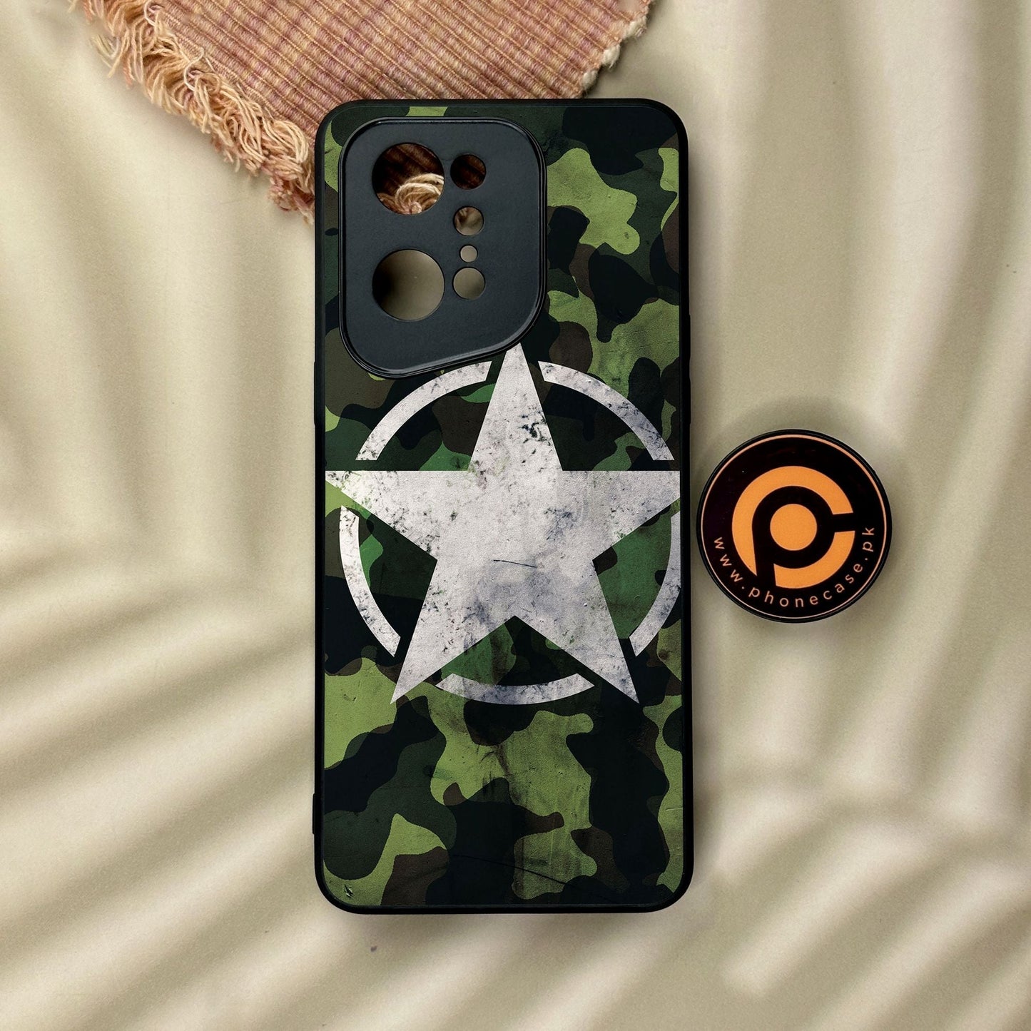 Oppo Find X5 Pro - Ndcom - Premium Metal Printed Soft Bumper Shock Proof Case