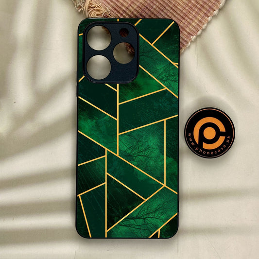 Realme Note 70 - Geometric Design 10 - Premium Metal Printed Soft Bumper Shock Proof Case