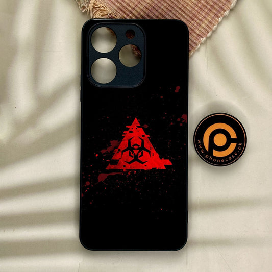 Realme Note 70 - Biohazard Design 4 - Premium Metal Printed Soft Bumper Shock Proof Case