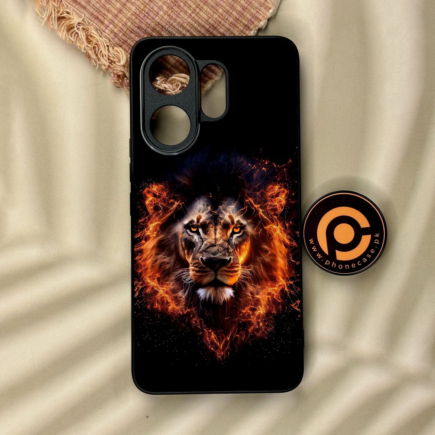 Vivo V60 - Tiger 2.0 Design 7 - Premium Metal Printed Soft Bumper Shock Proof Case