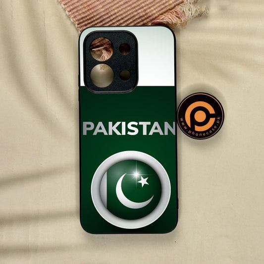 Xiaomi Redmi 15C - Pakistan Design 7 - Premium Metal Printed Soft Bumper Shock Proof Case