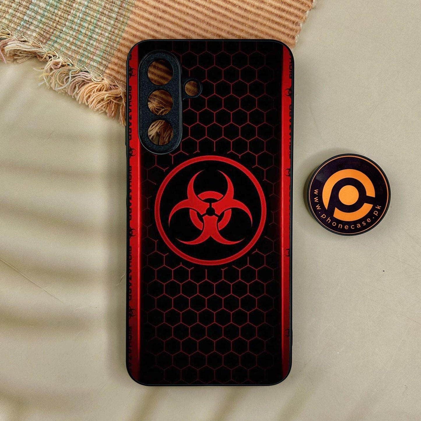 Samsung Galaxy A17 - Biohazard Design 5 - Premium Metal Printed Soft Bumper Shock Proof Case