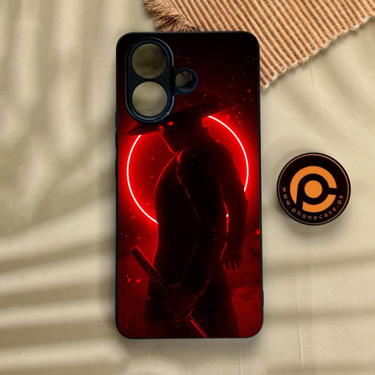 Vivo V60 Lite  - Ninja Design 4 - Premium Metal Printed Soft Bumper Shock Proof Case