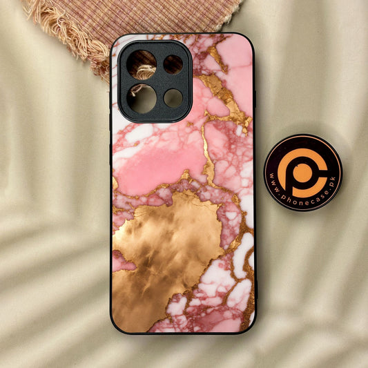 OnePlus 13T - Pink Marble 2.0 Design 7 - Premium Metal Printed Soft Bumper Shock Proof Case