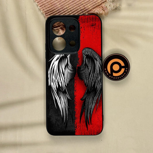 Xiaomi Redmi 15C - Angel 2.0 Design 10 - Premium Metal Printed Soft Bumper Shock Proof Case