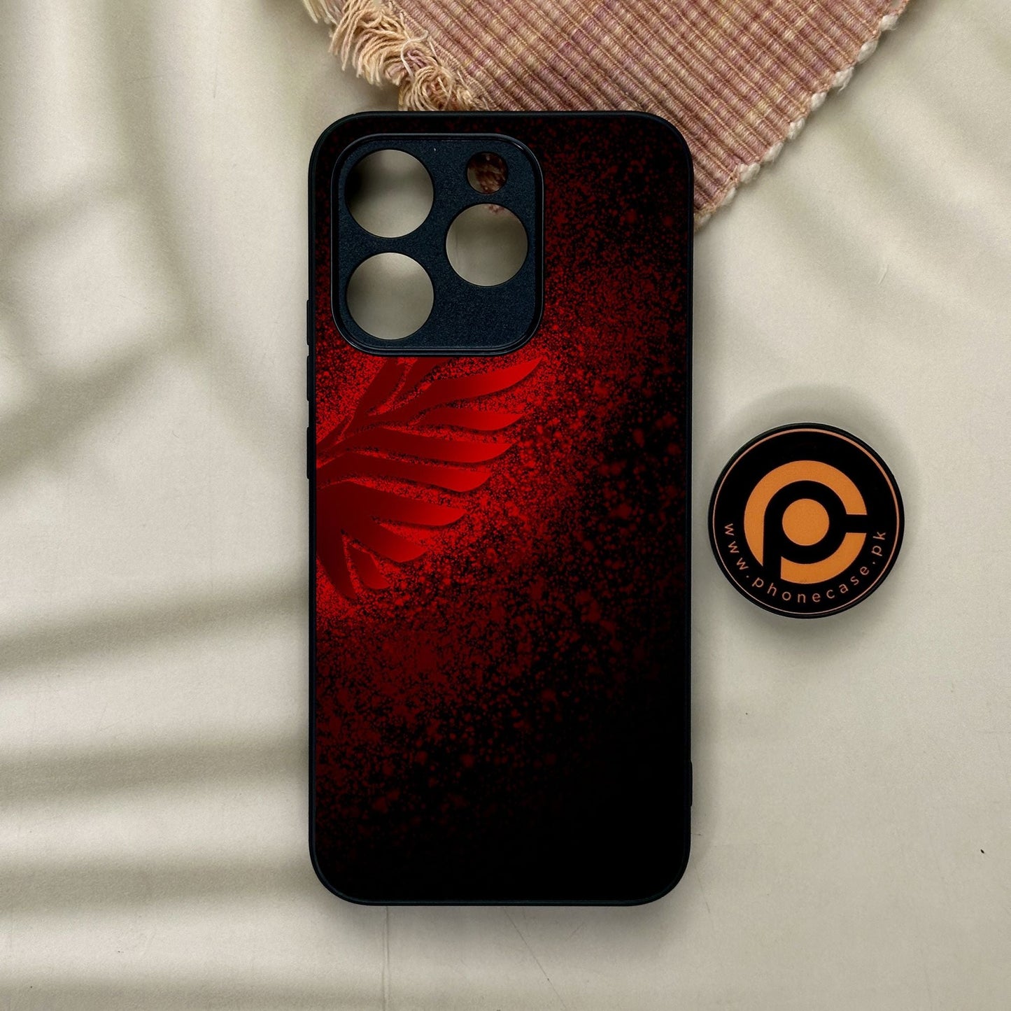 Realme 15T - Angel 2.0 Design 2 - Premium Metal Printed Soft Bumper Shock Proof Case