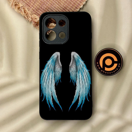 OnePlus 13T - Angel Wings Design 4 - Premium Metal Printed Soft Bumper Shock Proof Case